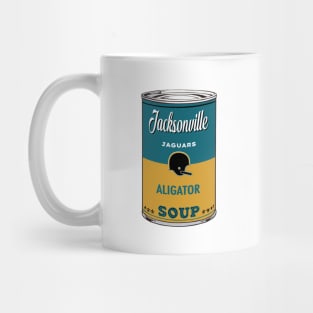 Jacksonville Jaguars Soup Can Mug